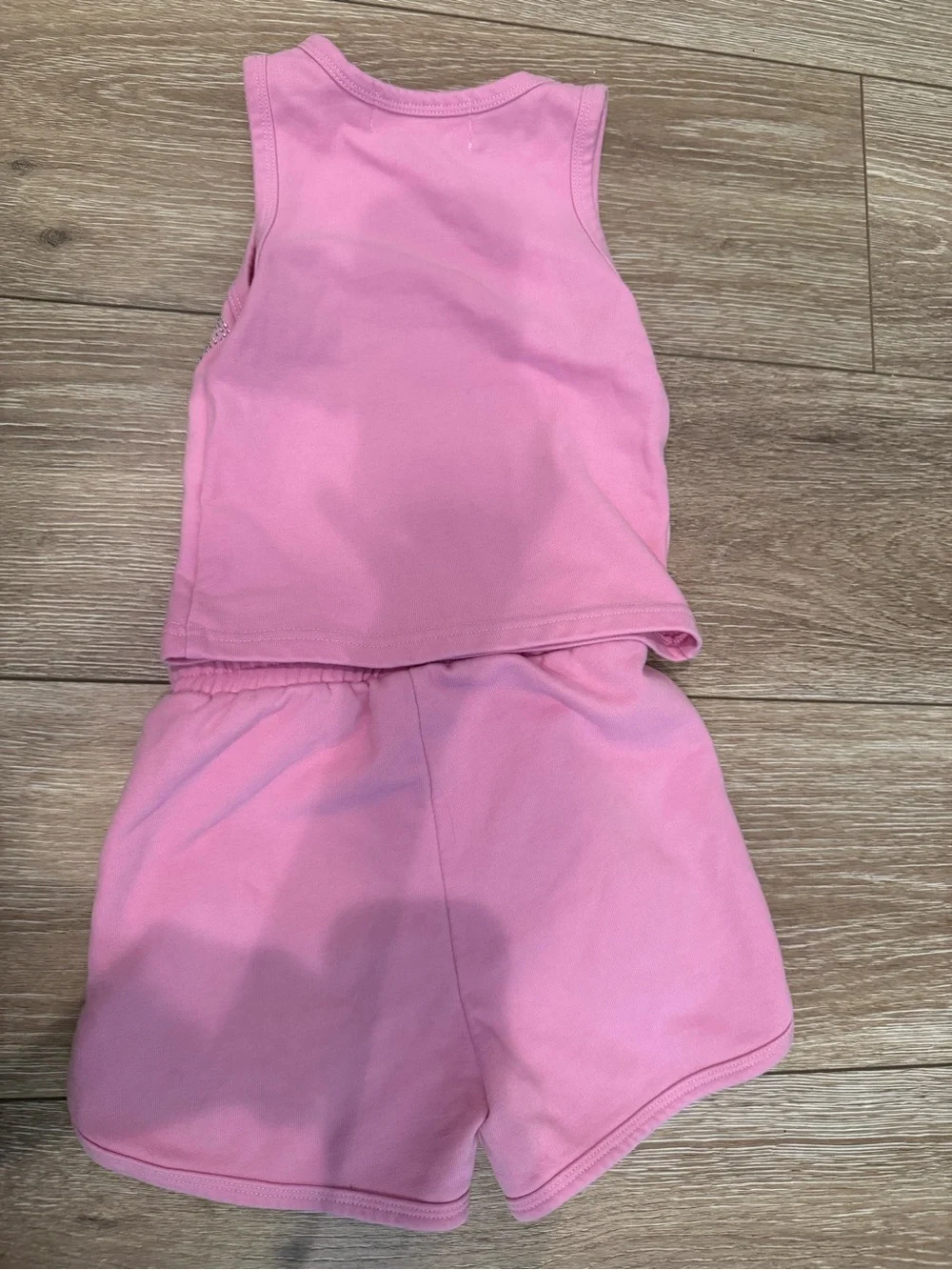 Dollfaces Kids girls Size 6 diamond sparkle short set